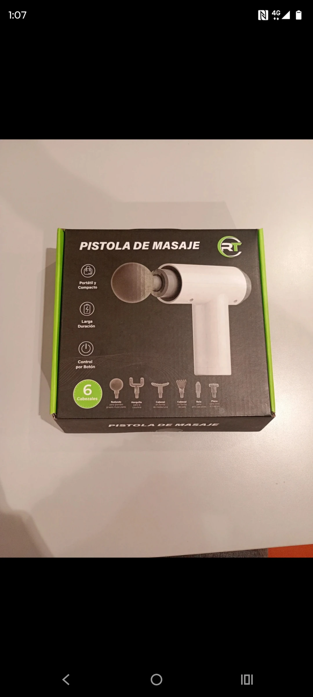 Pistola de masajes premium 